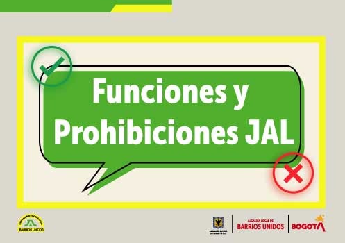 Funciones y Prohibiciones de la JAL