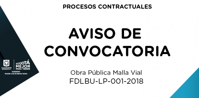 Proceso FDLBU-LP-001-2018