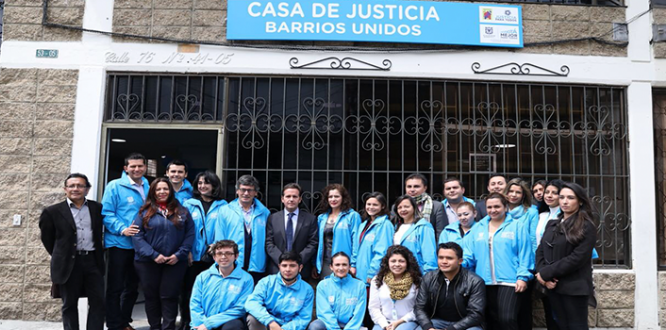 Casa de Justicia de Barrios Unidos.