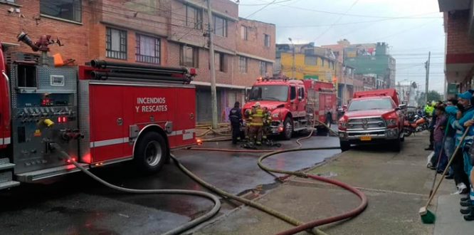 Incendio en San Fernando