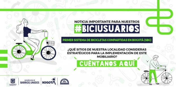 Sistema de Bicicletas Compartidas de Bogotá -SBC-
