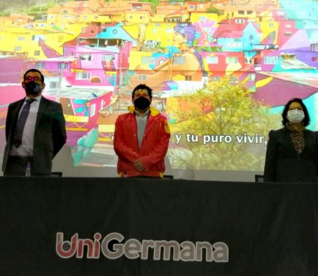 Himno de Bogotá en el evento 