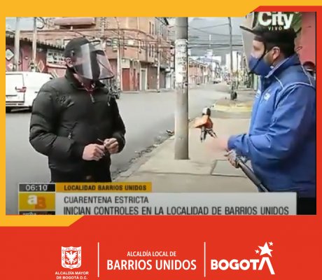 Entrevista de CityTV al alcalde Local de Barrios Unidos
