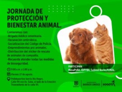 Jornada de Protección y Bienestar Animal