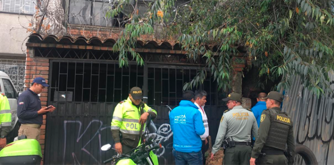 La Alcaldía Local con el acompañamiento de la Estación XII de Policía y la Personería local visitaron el predio mencionado