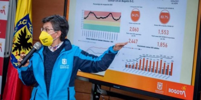 Bogotá acoge toque de queda del Gobierno Nacional