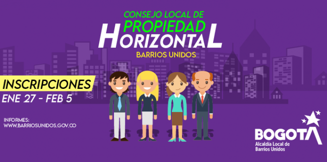 Elecciones dignatarios Consejo Local de Propiedad Horizontal