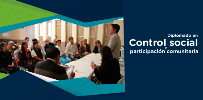 Diplomado en control social y participación comunitaria