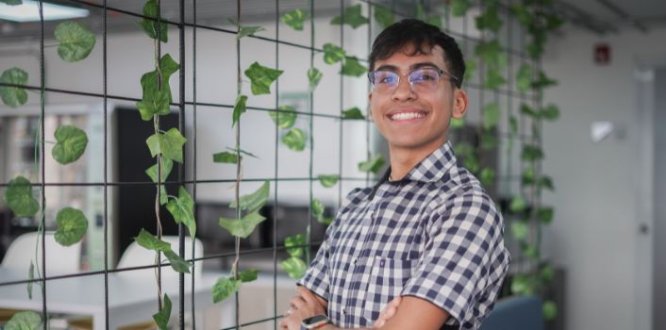 Estudiante beneficiario de Jóvenes a la E