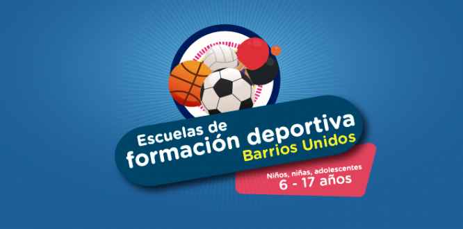 Escuelas de formación deportiva Barrios Unidos