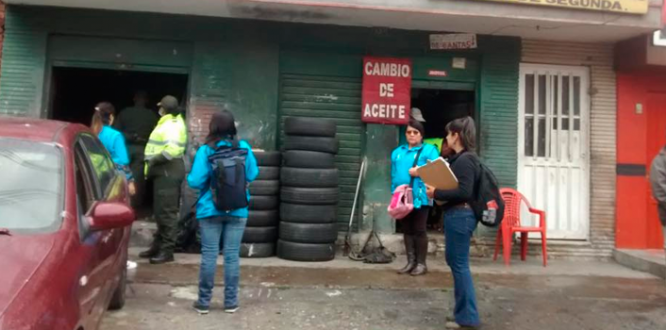 IVC en establecimientos que comercian con llantas