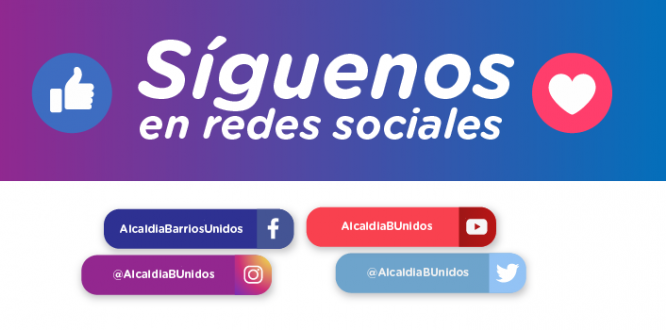 Síguenos en redes sociales