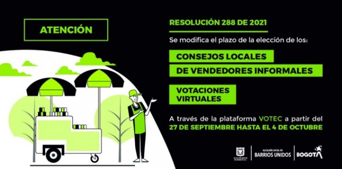 Modificación en los procesos locales de vendedores informales