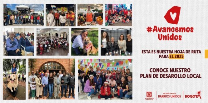 El plan de desarrollo 2025 transformará la localidad de Barrios Unidos