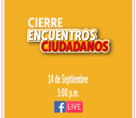Cierre de Encuentros Ciudadanos I Fase