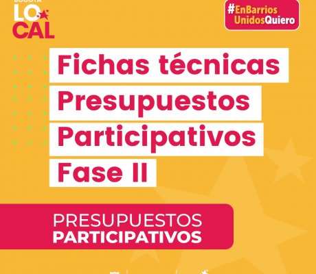 Fichas Técnicas Presupuestos Participativos Fase II