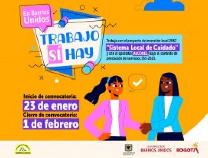 Trabajo sí hay