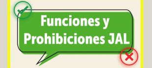 Funciones y Prohibiciones de la JAL
