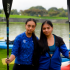 Paula Alejandra y Sofía Guerrero Triana, quienes representaron a la localidad en canotaje