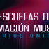 Escuelas de formación artística y musica